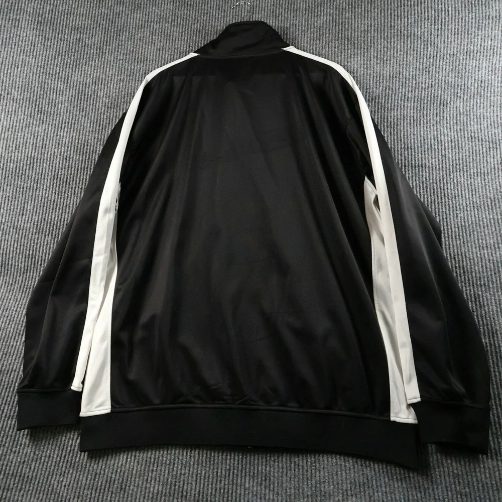 Miami Marlins MLB Full Zip Track‎ Jacket Black Mens Size 2XT 2XLT Baseball Retro